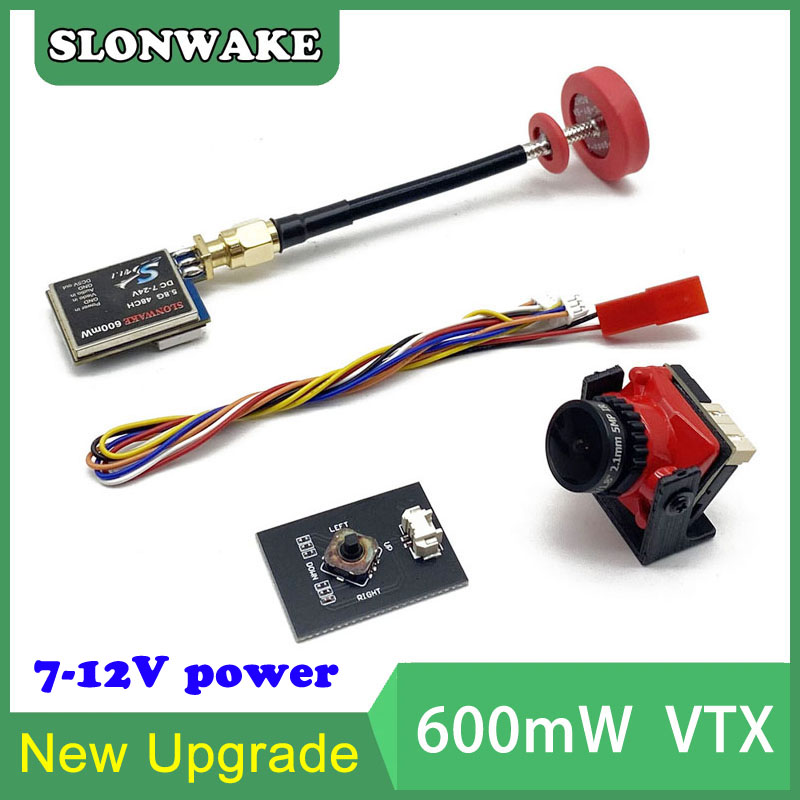 Drone Rc Receiver And Transmitter - 5,8G 48CH 600 МВт регулируемый VTX-CAM