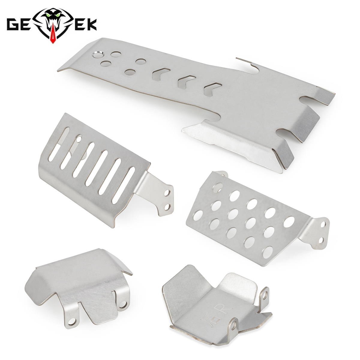 Rc Crawler Axle Parts - Защита шасси из нержавеющей стали (защита