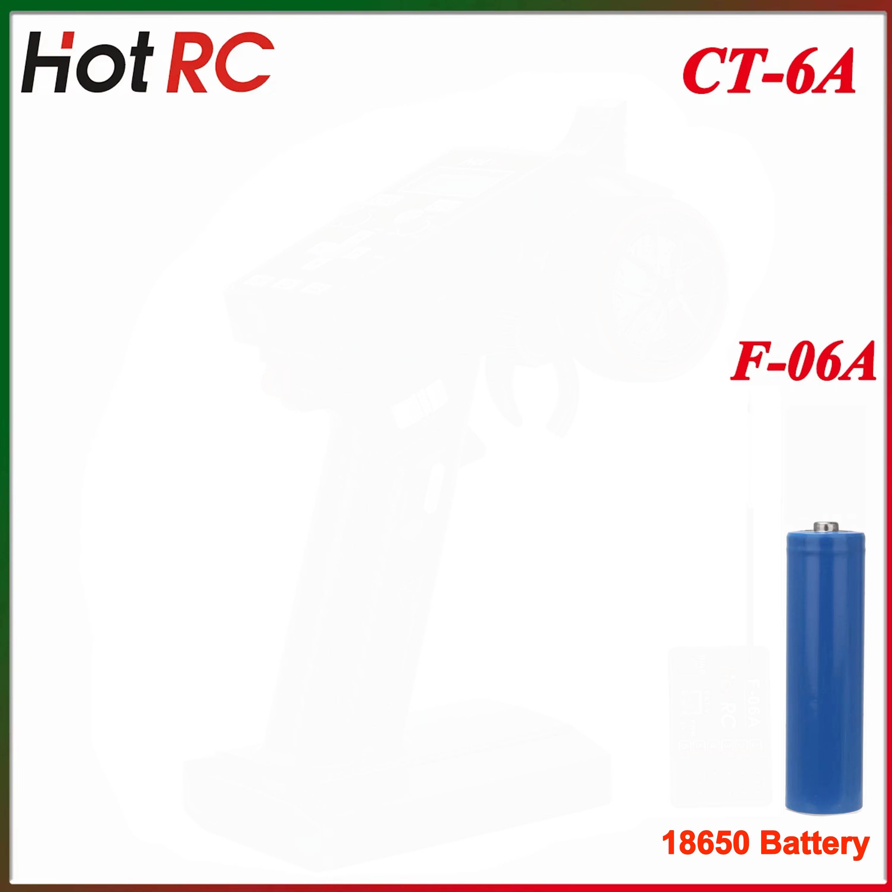 Drone Rc Receiver And Transmitter - Радиопередатчик HotRC CT-6A 2.4G 6-канальный с