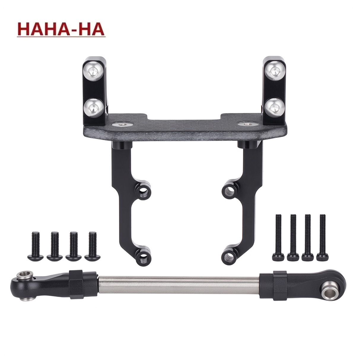 Rc Crawler Axle Parts - Алюминиевое крепление сервопривода с рулевой тягой