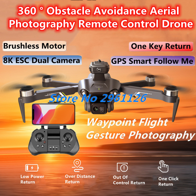 Drone Rc Fpv Manual - 360 ° Аэрофотосъемка с дистанционным управлением