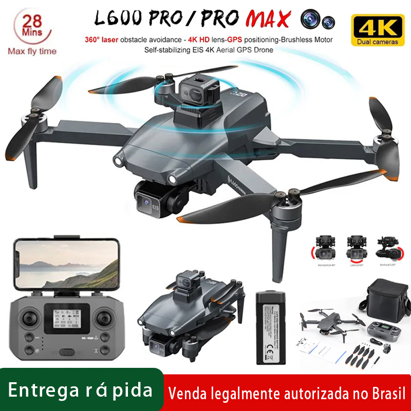 Dron Rc Quadcopter - L600 Pro MAX/L600 PRO Дрон 4K