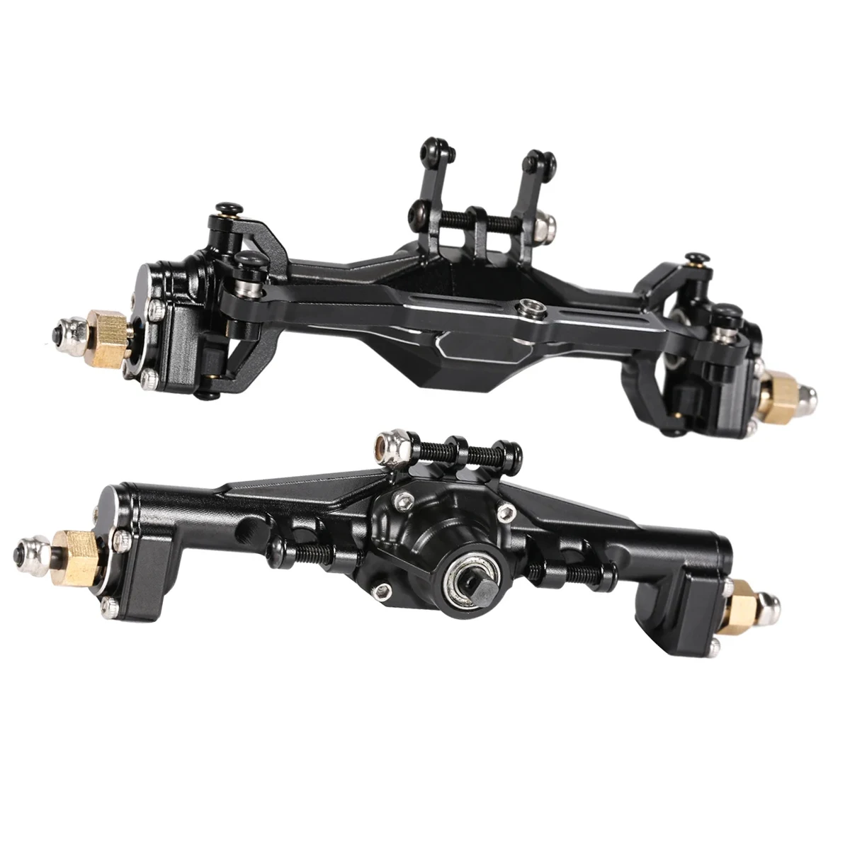 Rc Crawler Axle Parts - TRX4M алюминиевый передний задний портальный мост