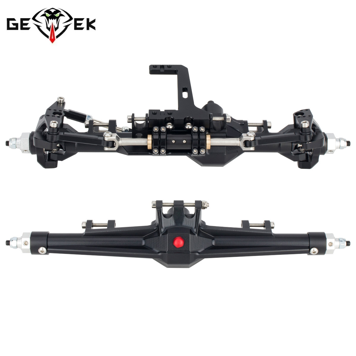 Rc Crawler Axle Parts - Алюминиевый комплект передней и задней прямой