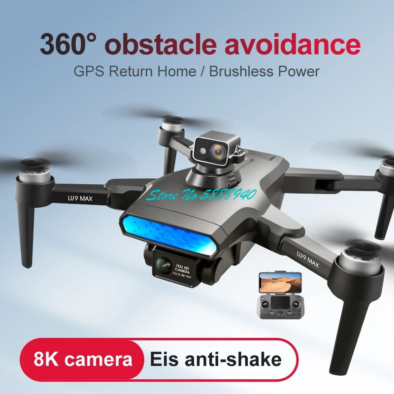 Drone Rc Fpv Manual - GPS Retuen Бесщеточный 360° ° Smarts