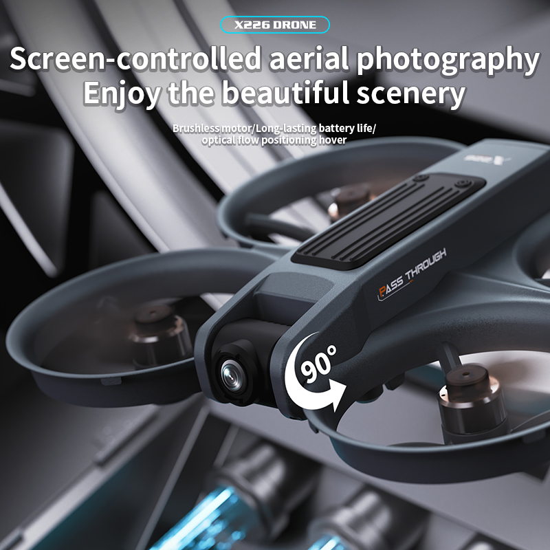 Drone Rc X226 - X226 Дрон Профессиональный 4K HD Двойная