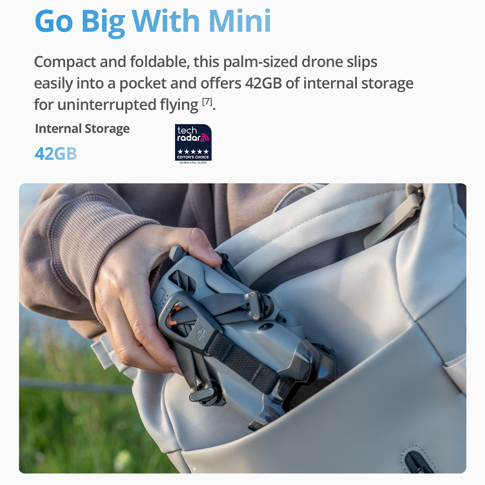 Комплект дронов DJI Mini 5 Pro – обзор и цена Fpv Camera Cmos