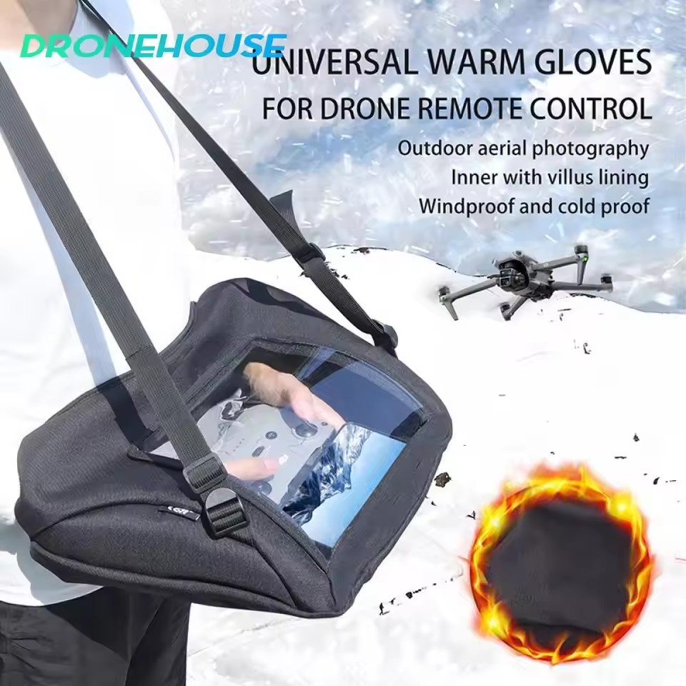 Универсальные теплые перчатки  – обзор и цена Drone Dji Rc N3