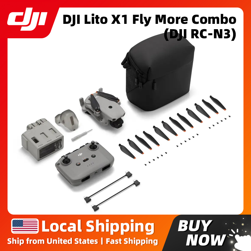 DJI Lito X1 Fly More Combo (DJ – обзор и цена Drone Dji Rc N3