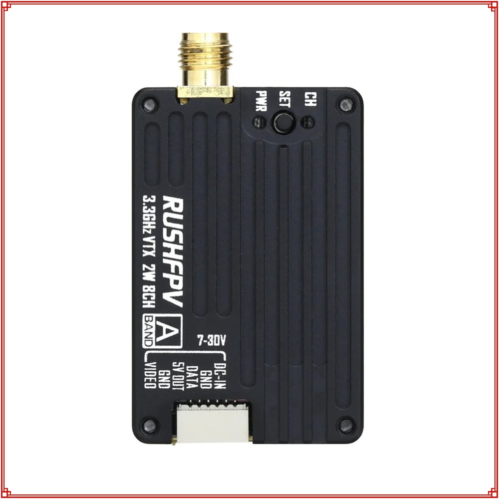 Новый передатчик RUSHFPV 3.3G  – обзор и цена Drone Rc Receiver And Transmitter