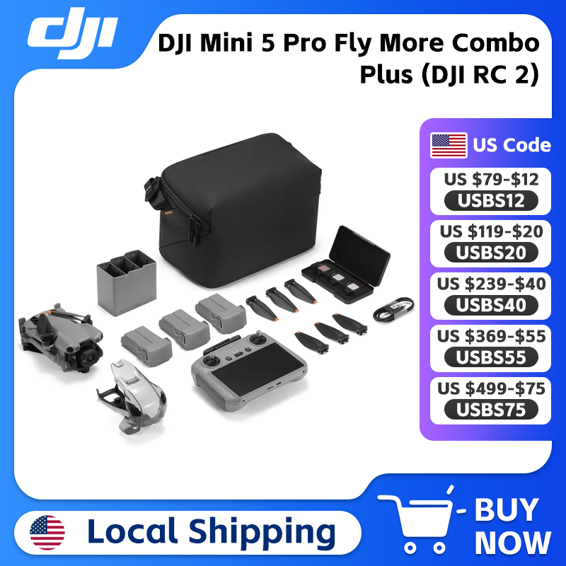 DJI Mini 5 Pro Fly More Combo  – обзор и цена Drone Dji Rc Mini 3
