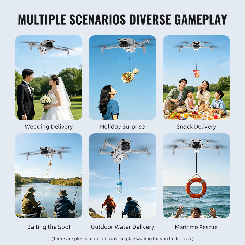 Система сброса груза на рассто – обзор и цена Drone Dji Rc N1
