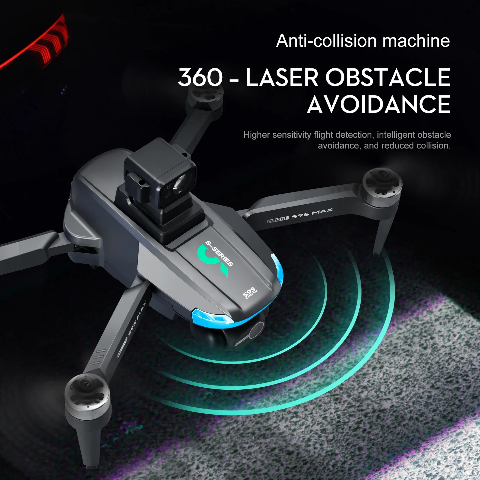 НОВЫЙ S9S MAX MINI Drone 4K 2- – обзор и цена Dron Rc Quadcopter