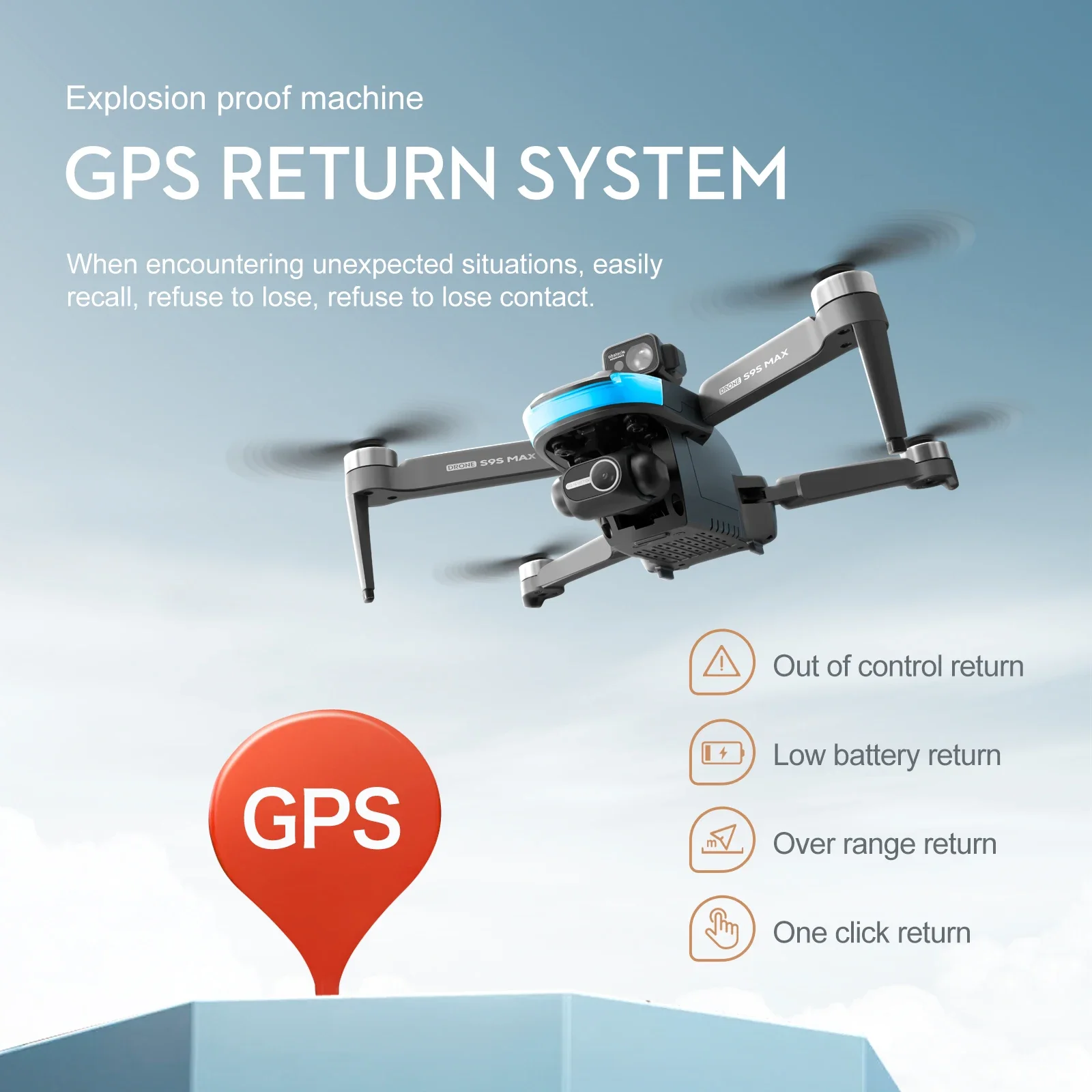 НОВЫЙ S9S MAX MINI Drone 4K 2- – обзор и цена Dron Rc Quadcopter