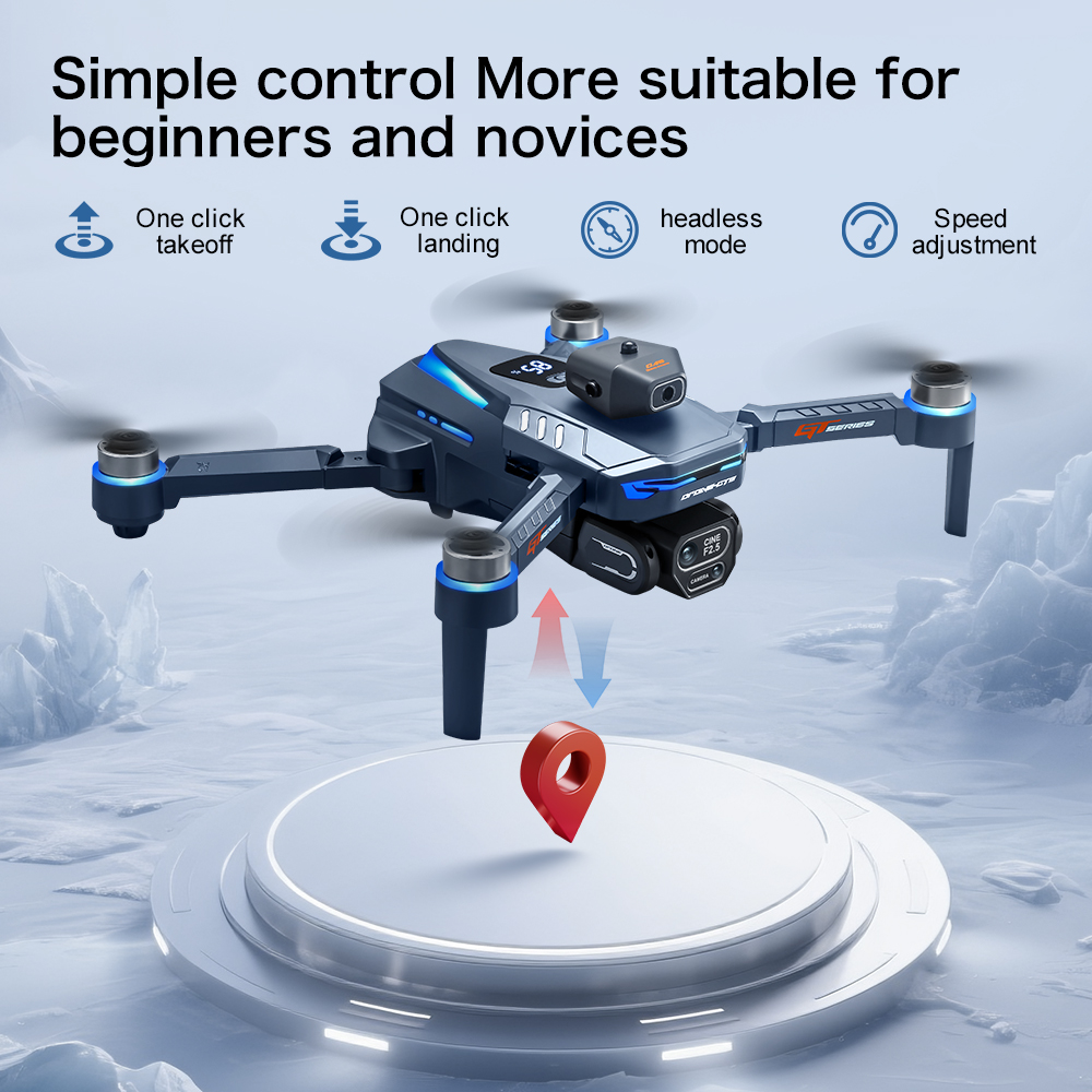 Оригинальный дрон GT8 8K с про – обзор и цена Dron Rc Quadcopter