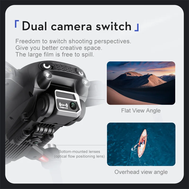 Беспилотный квадрокоптер 8K с  – обзор и цена Drone Rc Fpv Manual