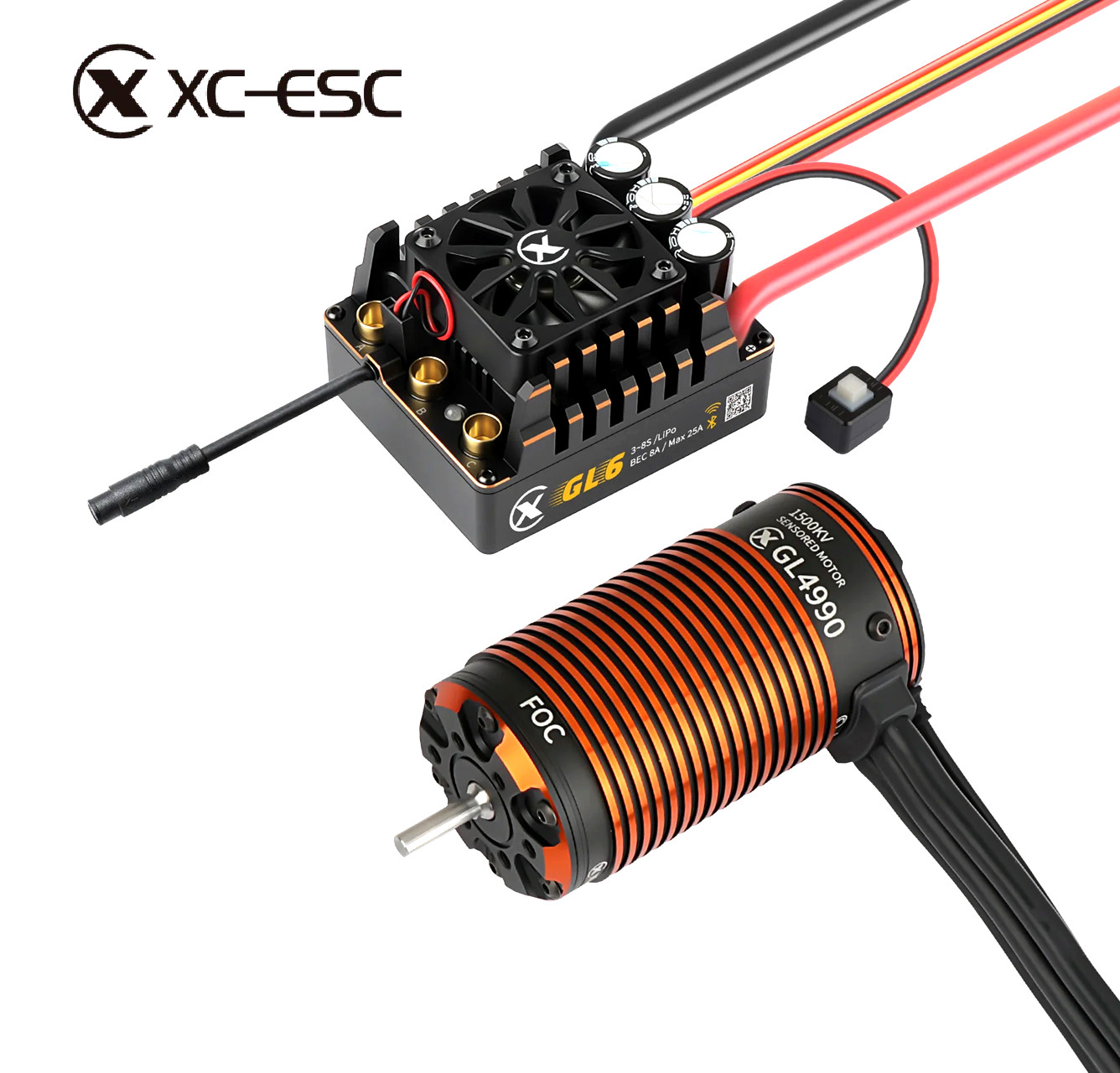 Комплект XC COMBO FOC CRAWLER: – обзор и цена Esc 4In1 Brushless