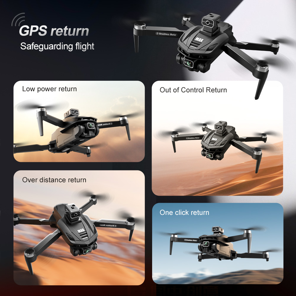 V168 PRO Max GPS Дрон 8K Профе – обзор и цена Dron Rc Quadcopter
