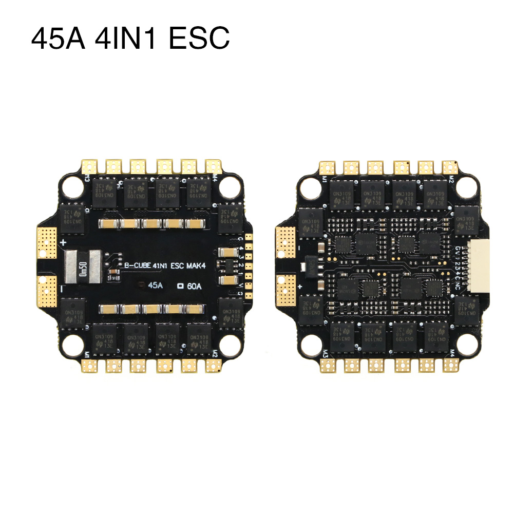 UAngel 4IN1 45A 60A ESC BLHELI – обзор и цена Esc 4In1 Brushless
