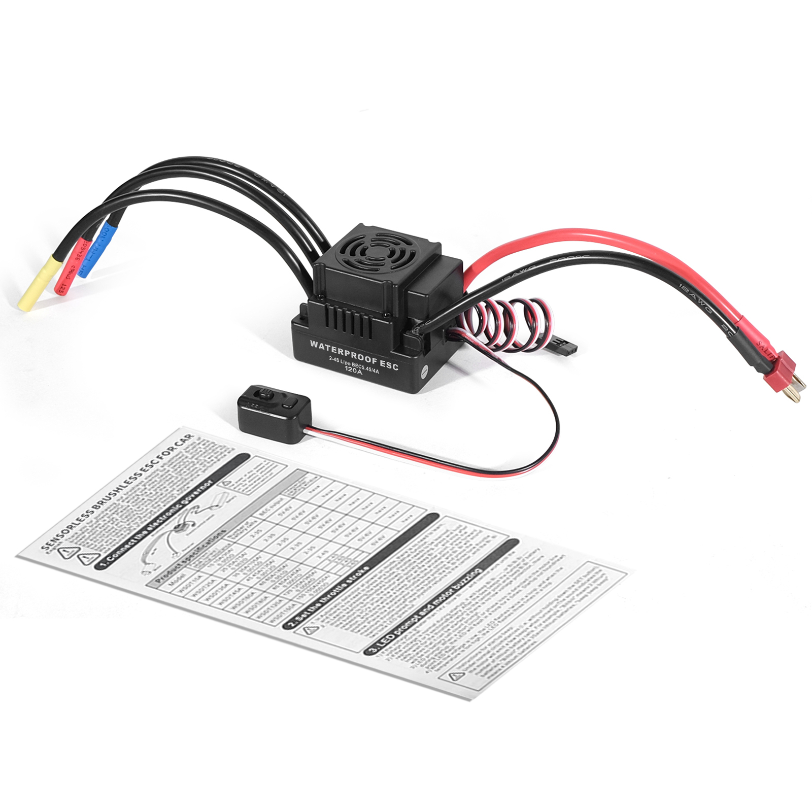 Модернизированный бесщеточный  – обзор и цена Esc 4In1 Brushless
