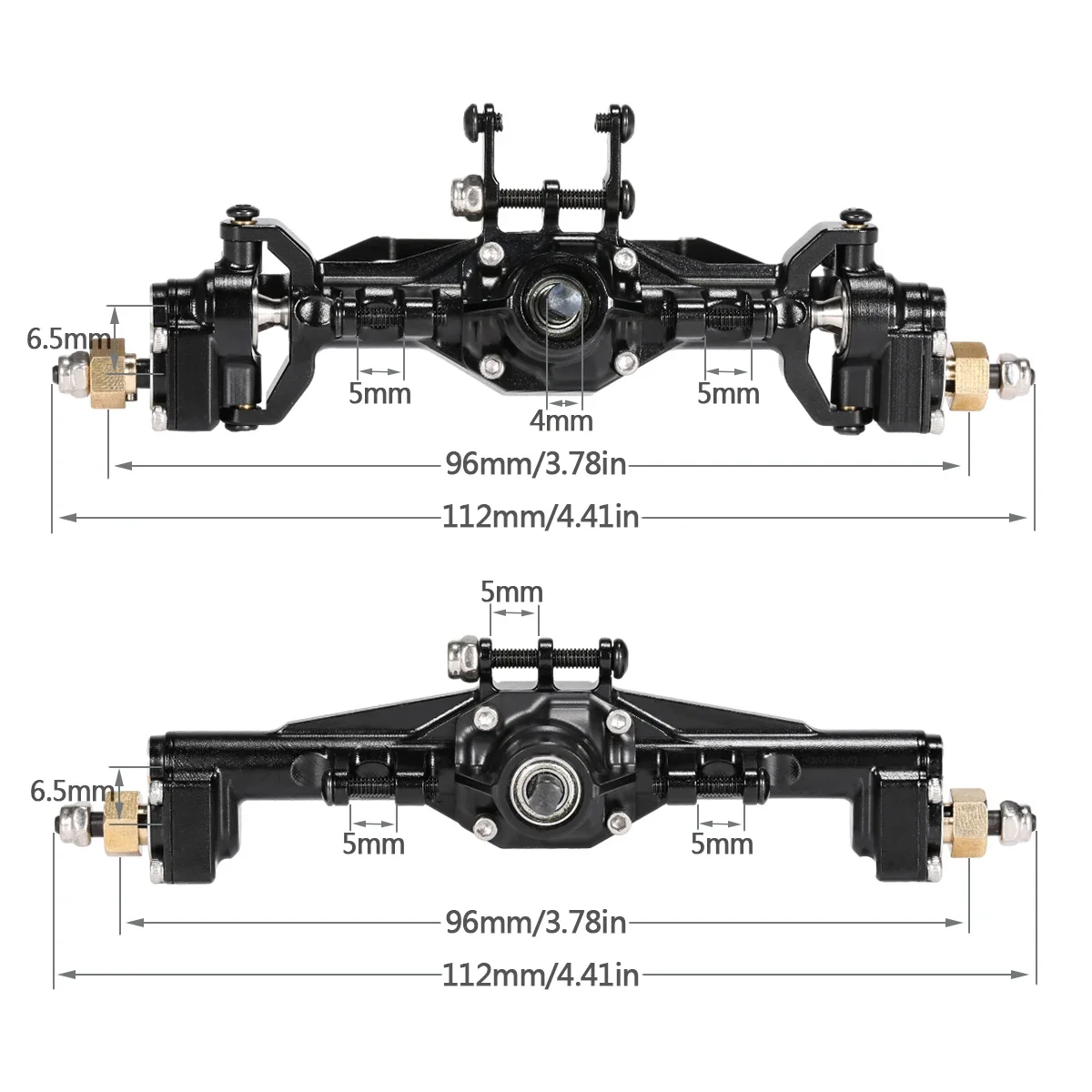 TRX4M алюминиевый передний зад – обзор и цена Rc Crawler Axle Parts