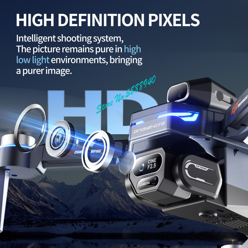 Бесщеточный 8K ESC дрон с трем – обзор и цена Drone Rc Fpv Manual