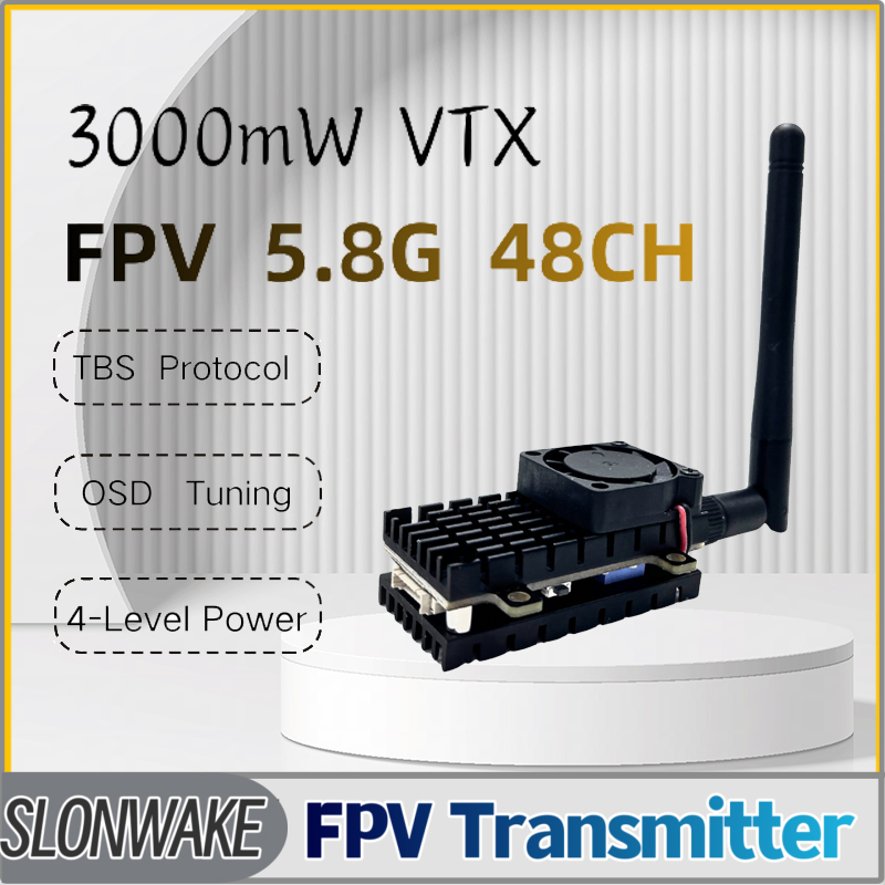 SLONWAKE 5,8G 3000 МВт Модуль  – обзор и цена Drone Rc Receiver And Transmitter