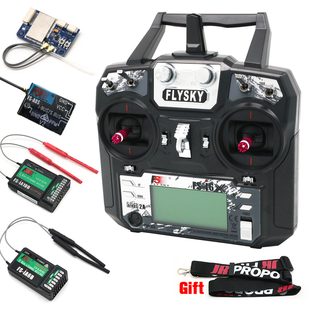FLYSKY FS-i6X FS i6X 10CH 2,4  – обзор и цена Drone Rc Receiver And Transmitter