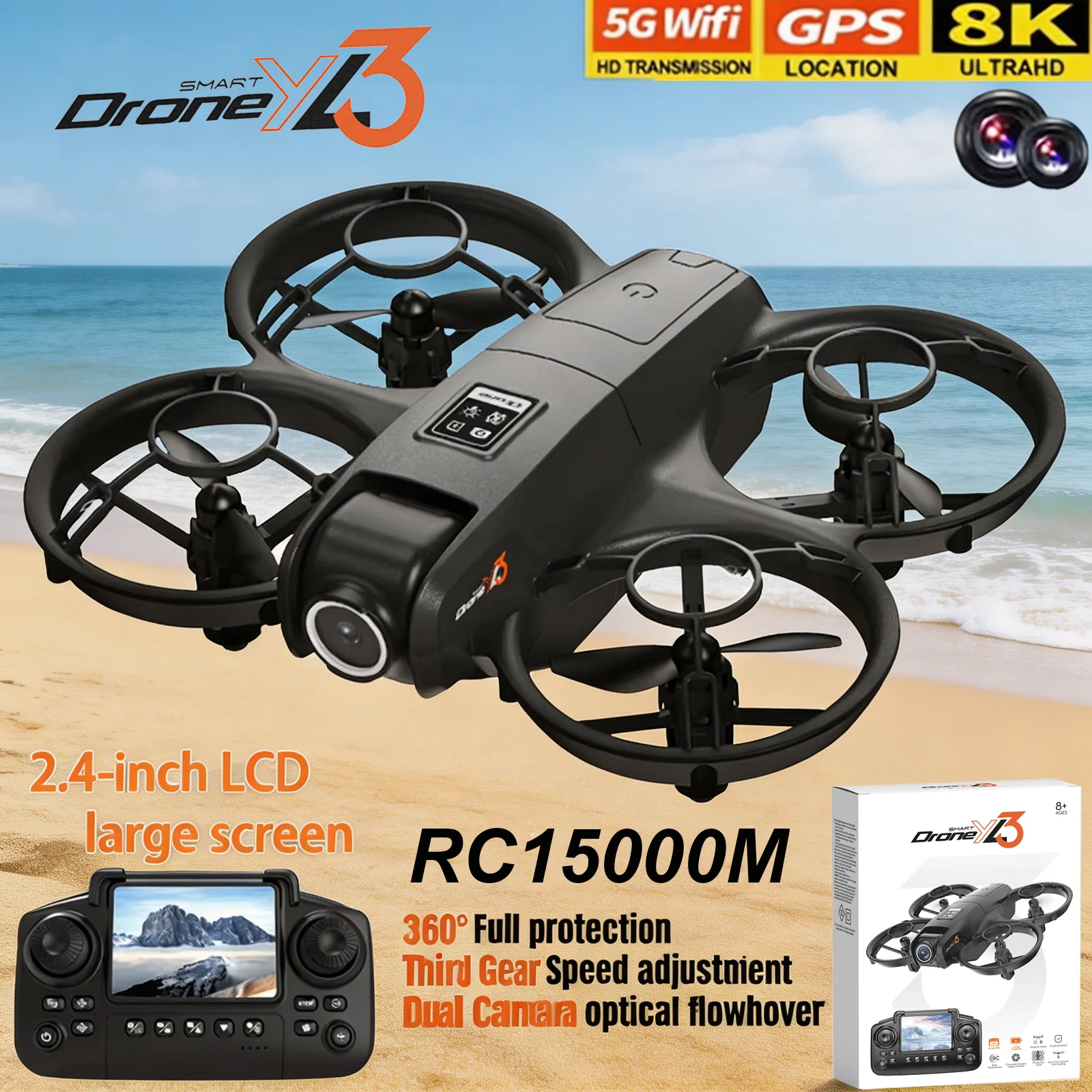 Новый радиоуправляемый дрон YL – обзор и цена Dron Rc Quadcopter