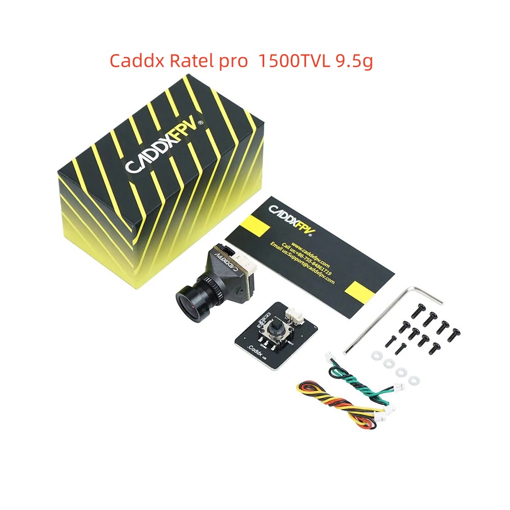 CADDX Ratel Pro 1500TVL 9,5 г  – обзор и цена Fpv Camera Cmos