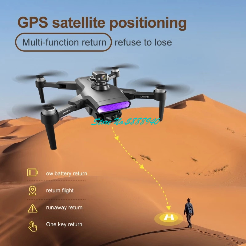GPS Retuen Бесщеточный 360° °  – обзор и цена Drone Rc Fpv Manual