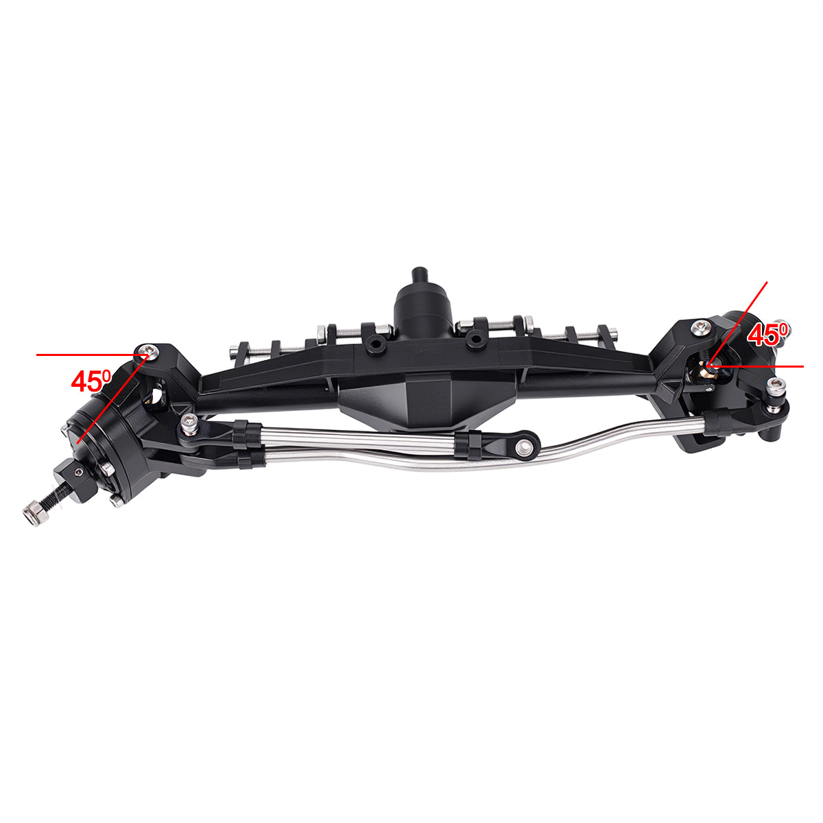 Передний и задний пластиковые  – обзор и цена Rc Crawler Axle Parts