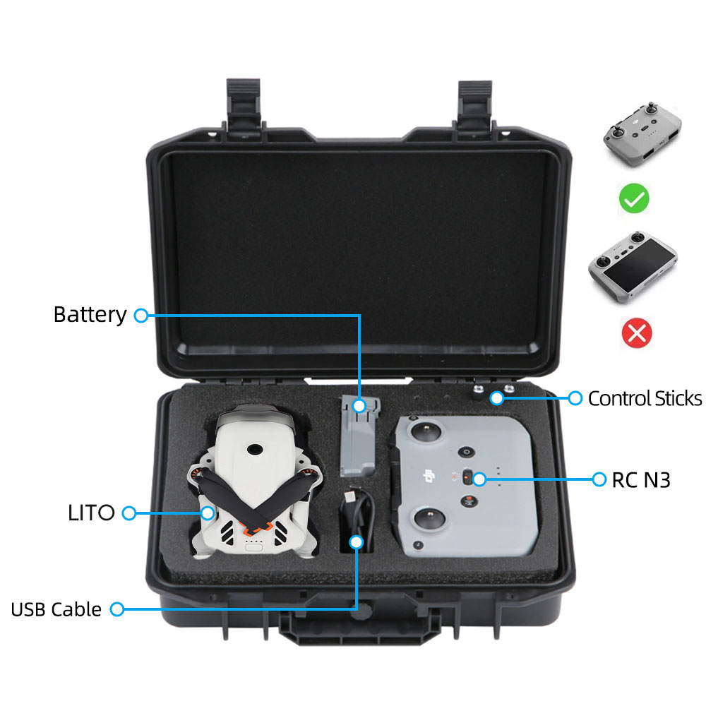 Портативный кейс для DJI Lito  – обзор и цена Drone Dji Rc N1