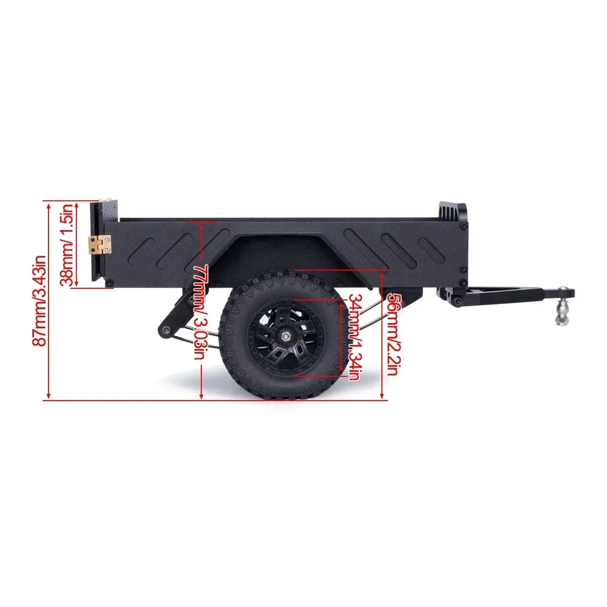 Автомобиль с прицепом из алюми – обзор и цена Rc Crawler Axle Parts